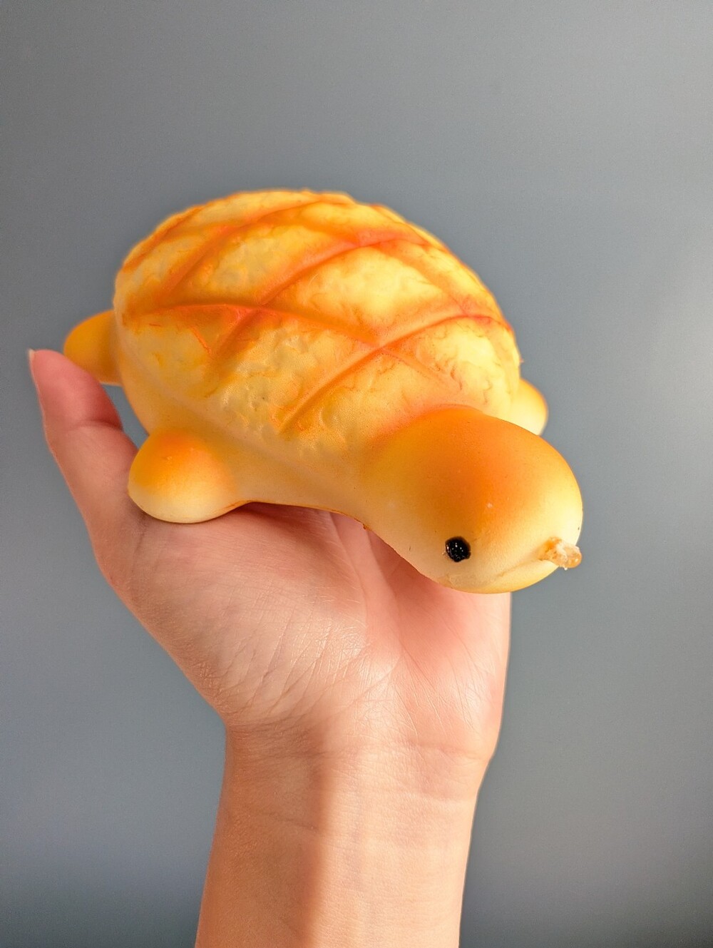 ❤️ Scented Melonpan Turtle Bread Stress Reliever Keychain